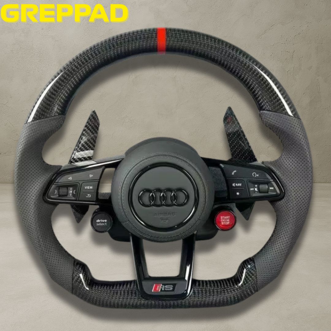 Audi Sportratt 'Kolfiber & Perforerat läder' Alla Modeller 2010+