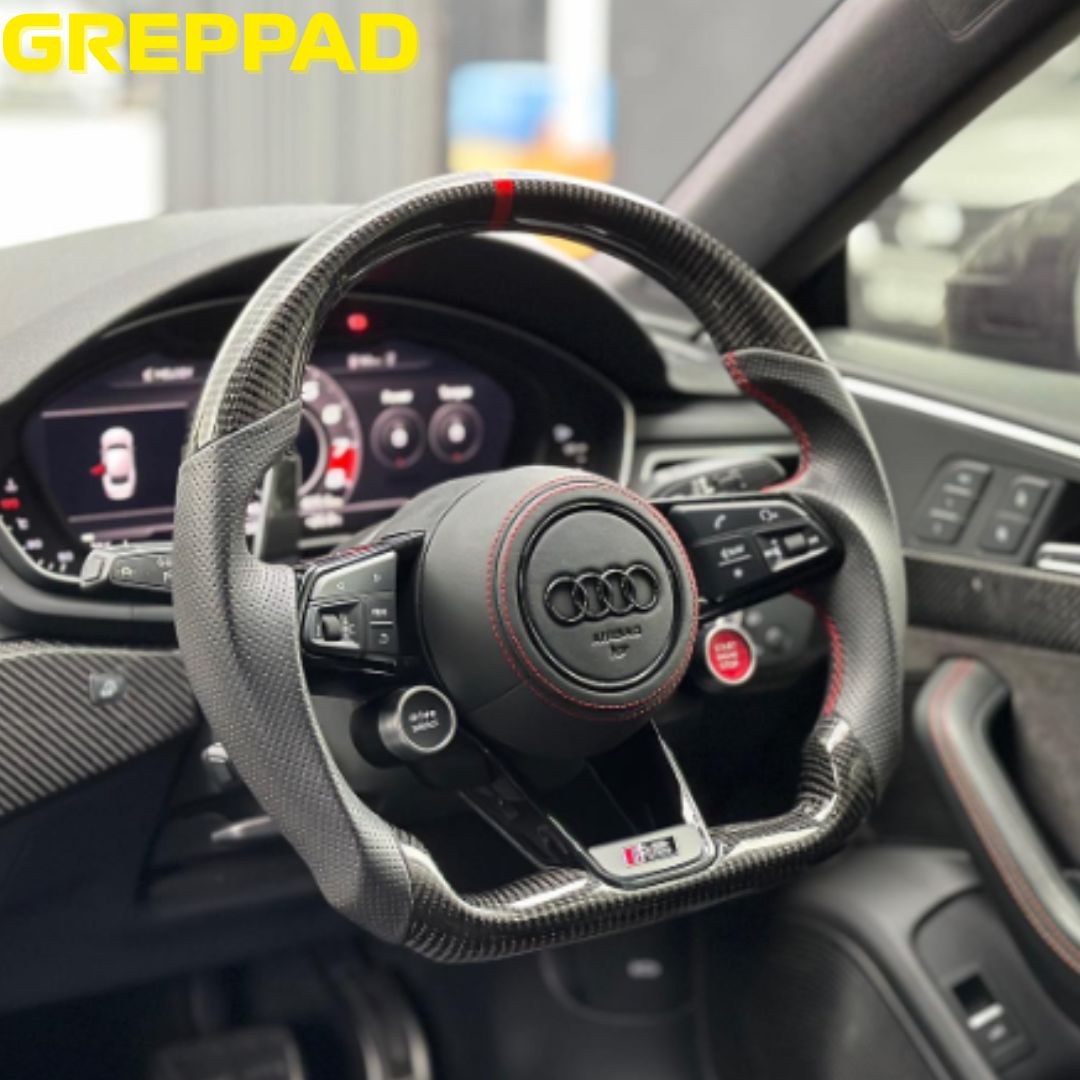 Audi Sportratt 'Kolfiber & Perforerat läder' Alla Modeller 2010+