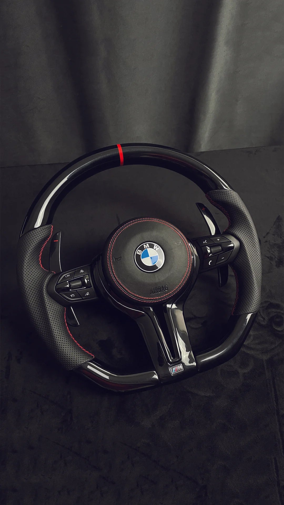 BMW Sportratt 'Blanksvart & Perforerat Läder' 2005-2020