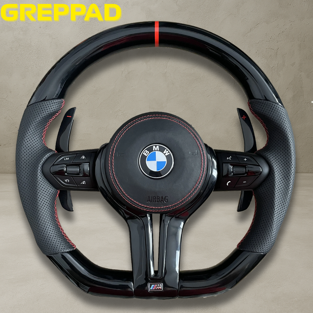 BMW Sportratt 'Blanksvart & Perforerat Läder' 2005-2020