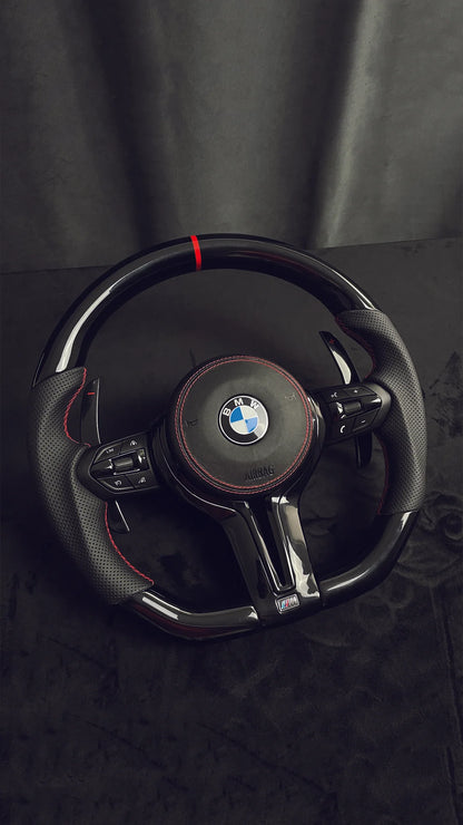 BMW Sportratt 'Blanksvart & Perforerat Läder' 2005-2020